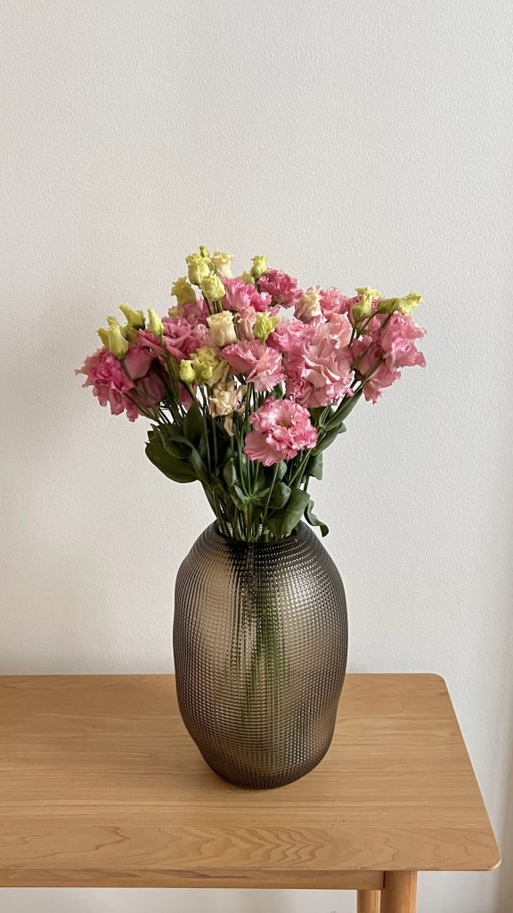 Эустома махровая розовая, 10 шт.