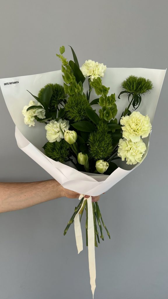 Зеленый фреш букет