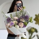 Букет в сиреневых оттенках